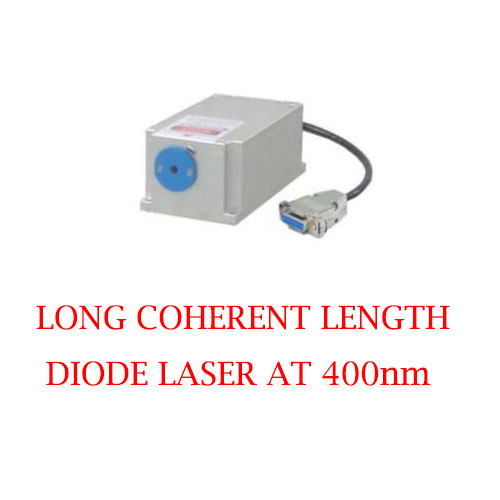 Stable Wavelength 400nm Long Coherent Length Diode Laser Module 1~50mW